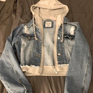 Cropped jean jacket from Lauriebelles Boutique